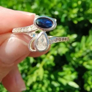 Anillo Gato de Circón