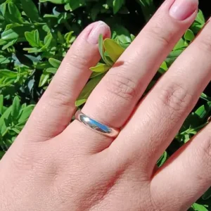 Anillo Compromiso 4 mm